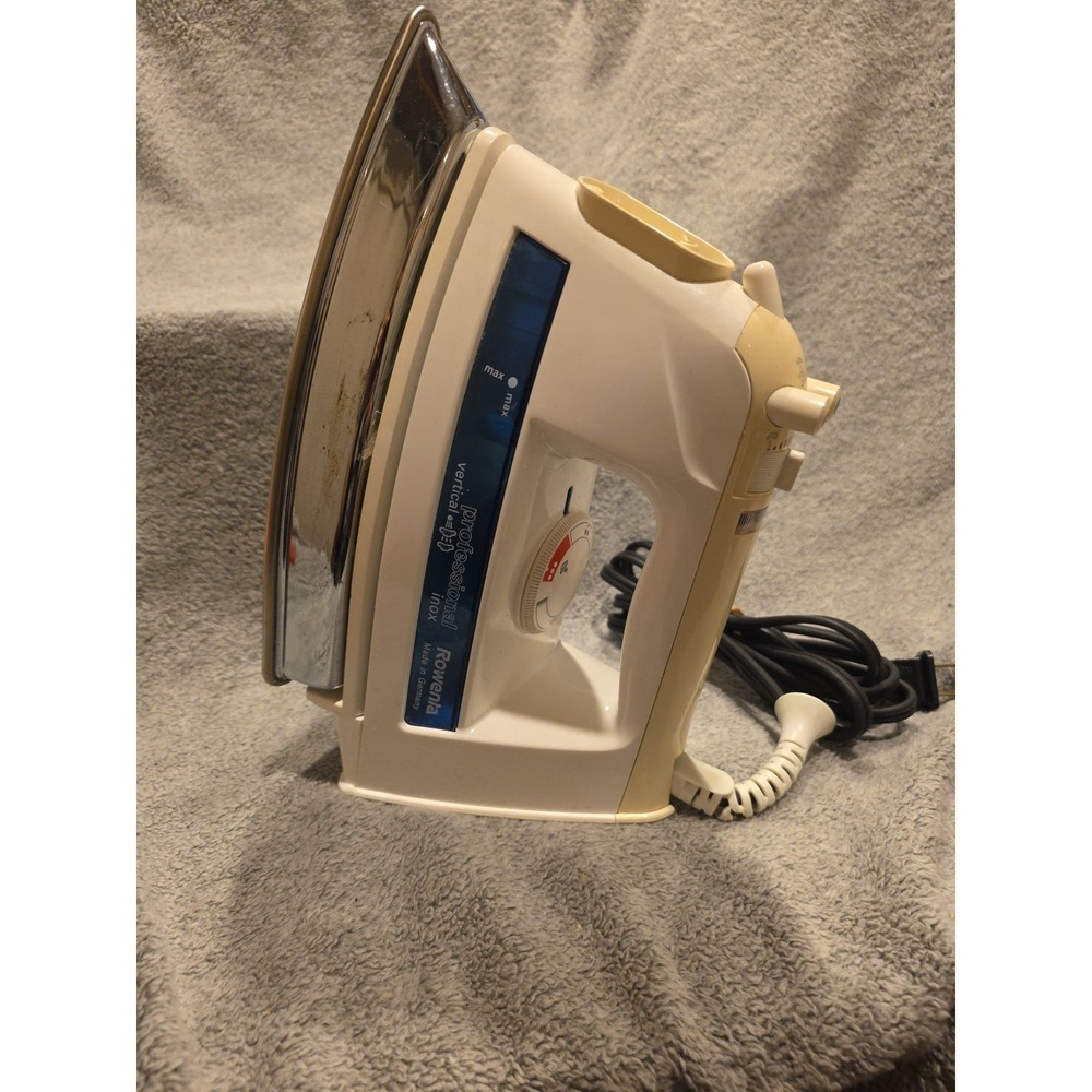 Rowenta Professional Inox Steam Iron DE 841‎ Serie A Stainless Tested Germany